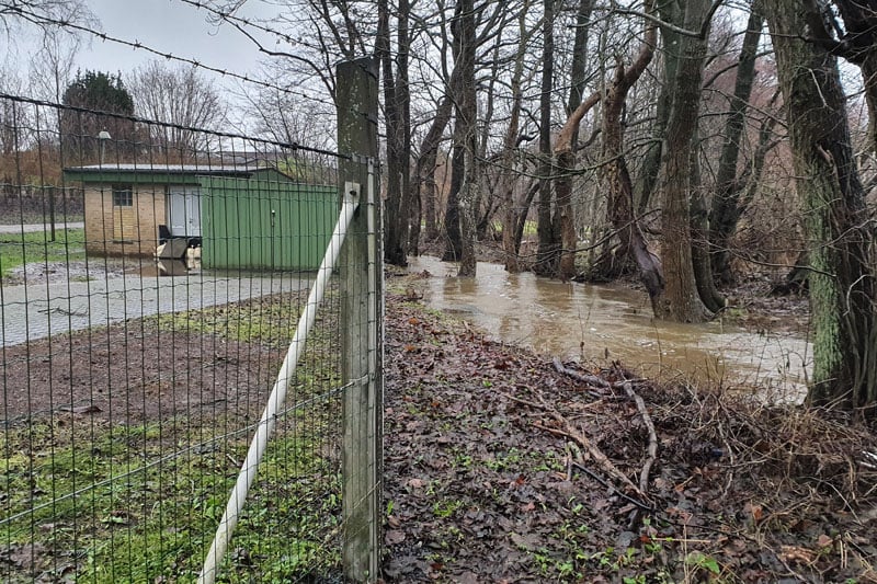 Hornslet Vandværk og Rosenholm Å